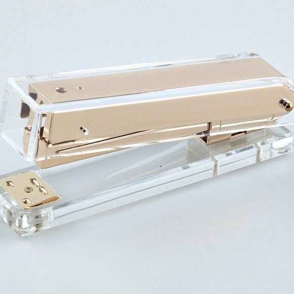 NIB Rose Gold Salt By Sabrina Desk Set - Picture 10 of 12